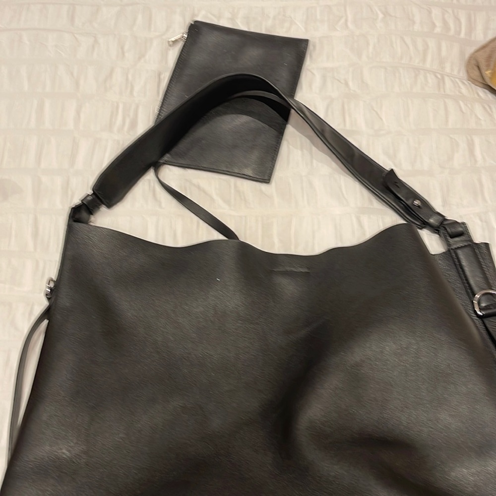 All Saints Black Shoulder Bag